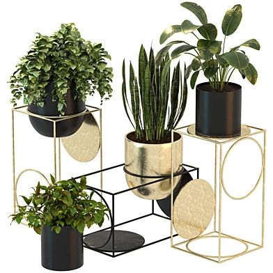 Modern Planters With Geometric Designs 02