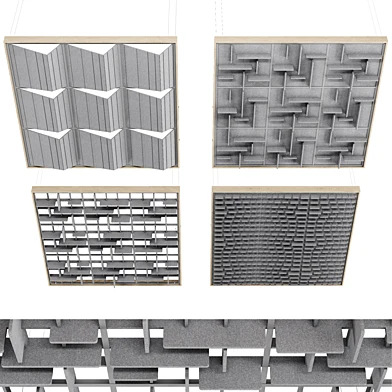Acoustic ceiling panels by Askia 3