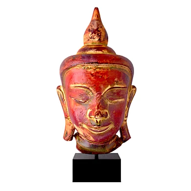 Stone Ava Shakyamuni Buddha Head