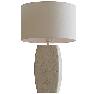 Crackle Glaze Block Table Lamp
