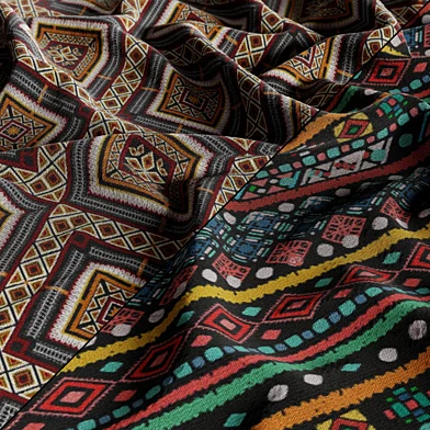Seamless Cotton Fabric Design Pattern 06