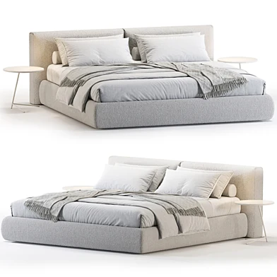 Amos Boucle Bed