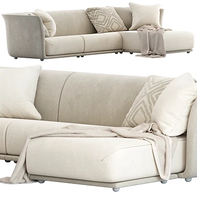 Vondom Suave 3 seater Sofa with Chaise
