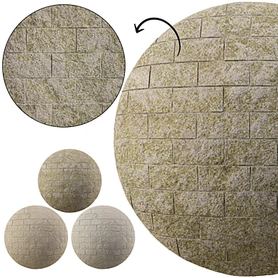 Split Face Stone wall 02 (Seamless)