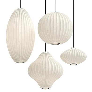 HAY Nelson Saucer Bubble Pendant Medium Off White