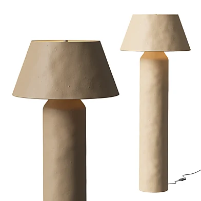 Paper Mache Traditional Floor Lamp By Wayfair