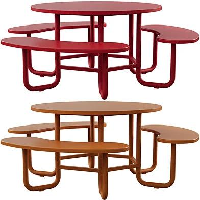 Octo Circle Table