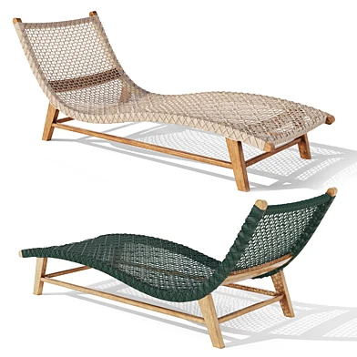 Macrame Lounger for Pool & Outdoor Areas