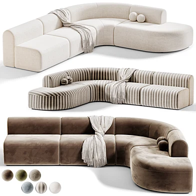 Artiko Sectional Modular Sofa AT 08