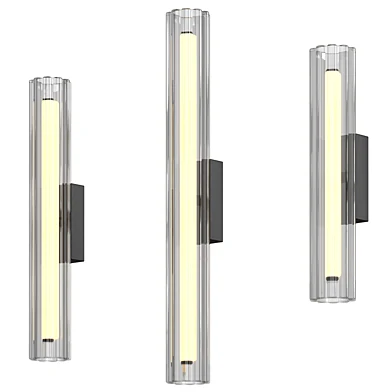 Minimalist Clear Glass Wall Light