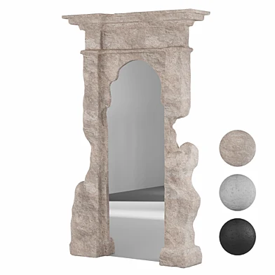 Stone arch mirror 1025