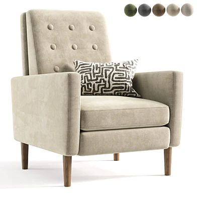 Rhys Mid-Century Recliner
