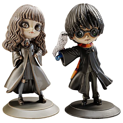 Hermione And Harry Fantasy Action Figure