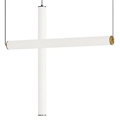 Pendant lamp Tube by Aromas