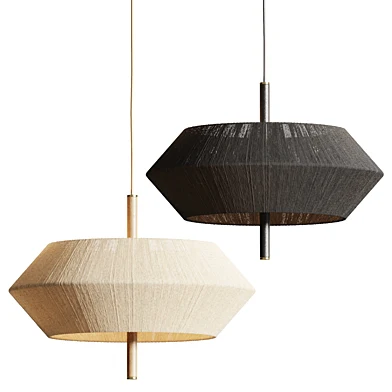 Totora Natural Oak Pendant Light