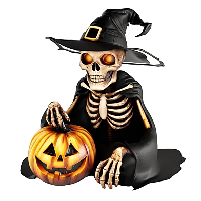 Pumpkin Keeper Skeleton