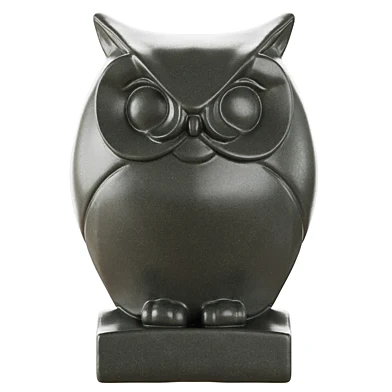 Stone figurine of an owl