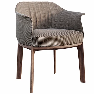 Poltrona Frau  Archibald dining chair