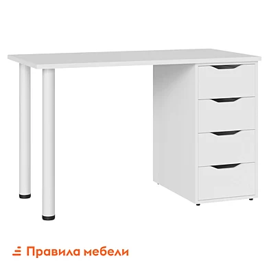 OM Письменный стол Адлер Белый