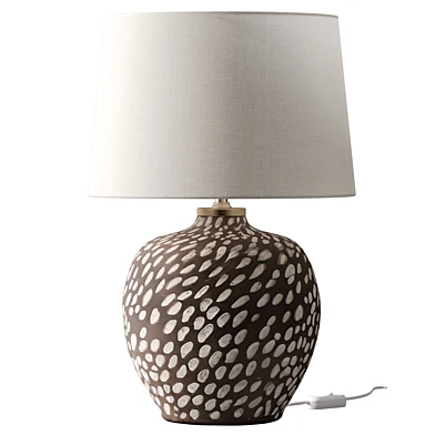 sculptural ceramic table lamp 02