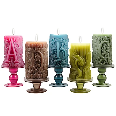 decorative candle set-01