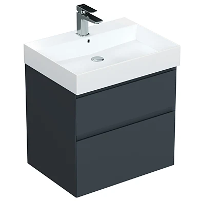Тумба под раковину Allen Brau Infinity 60 1.210024.AM антрацит матовый