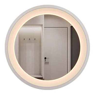 Round mirror 90