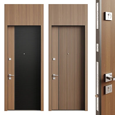 wooden Entrance door - door 297