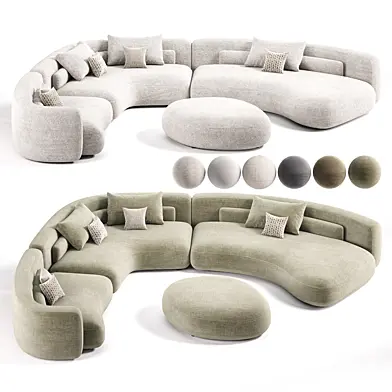 Minotti Bezier Corner Modular Sofa