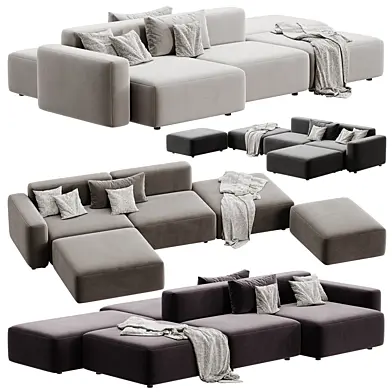 PLUS Sofa Modular Modern Sofa by Lapalma