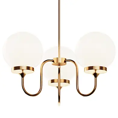 Swiss Brass Chandeliers