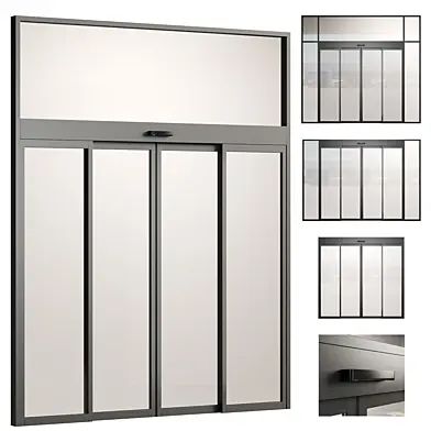 Automatic sliding door - door 301 - glass door