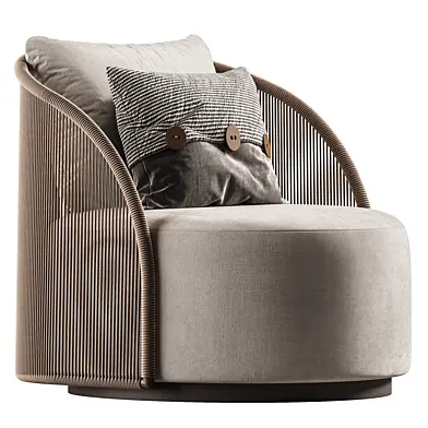 Milan Swivel Lounge Chair