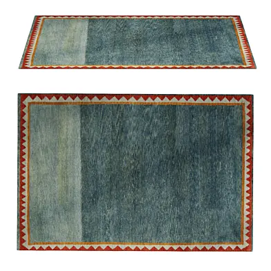 Hand-knotted Wool Rug Caden