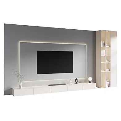 TV Wall set Shelf Wall Panel Decor