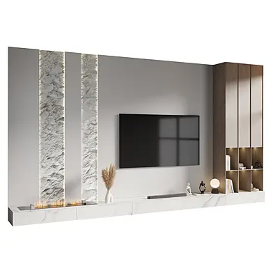 TV Wall set Shelf Wall Panel Decor