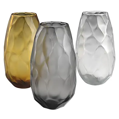 Lalique Silex Small Vase