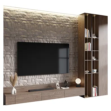 TV Wall set Shelf Wall Panel Decor