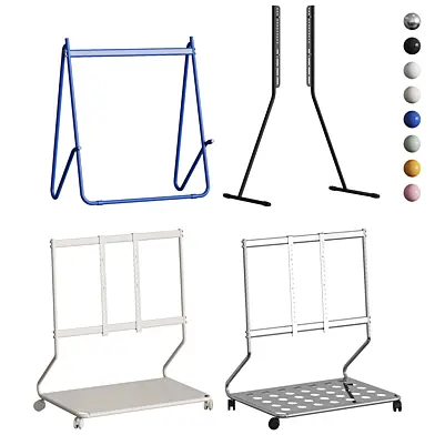Pedestal TV Stand - Set 1