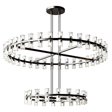 Aluminium Crystal Pendant Ligh