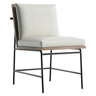 Crete Dining Chair Savile Flax