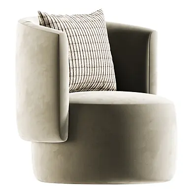 Essay Beige Stripe Chair