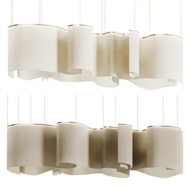 Люстра Волнение / Excitement Fabric Chandelier