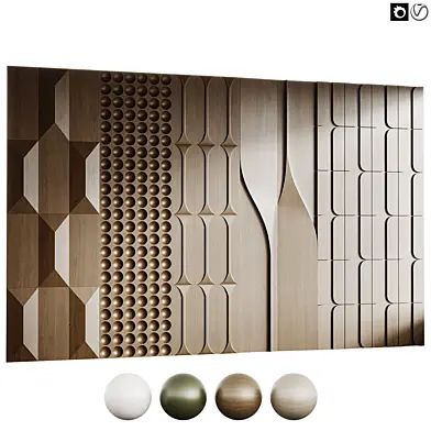 Wall 3d panel 014
