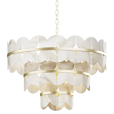 Alabaster Cloudscape Chandelier