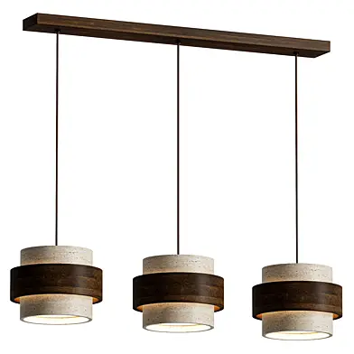 Travertine Pendant Ligh
