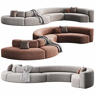 Angle Modul sofa S shape by Bolia