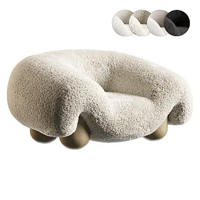 Lamb armchair