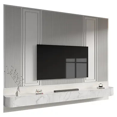 TV Wall set Shelf Wall Panel Decor
