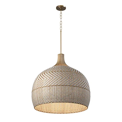 Zanzibar Pendant by Crystorama Lighting